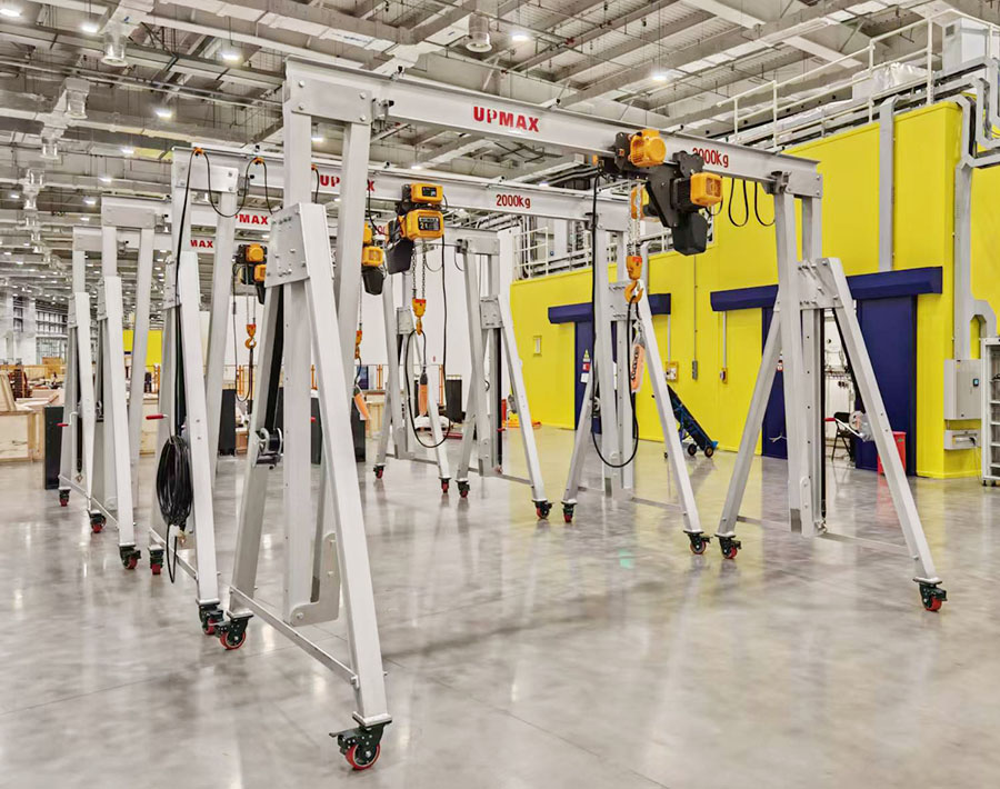 电动葫芦铝合金龙门吊